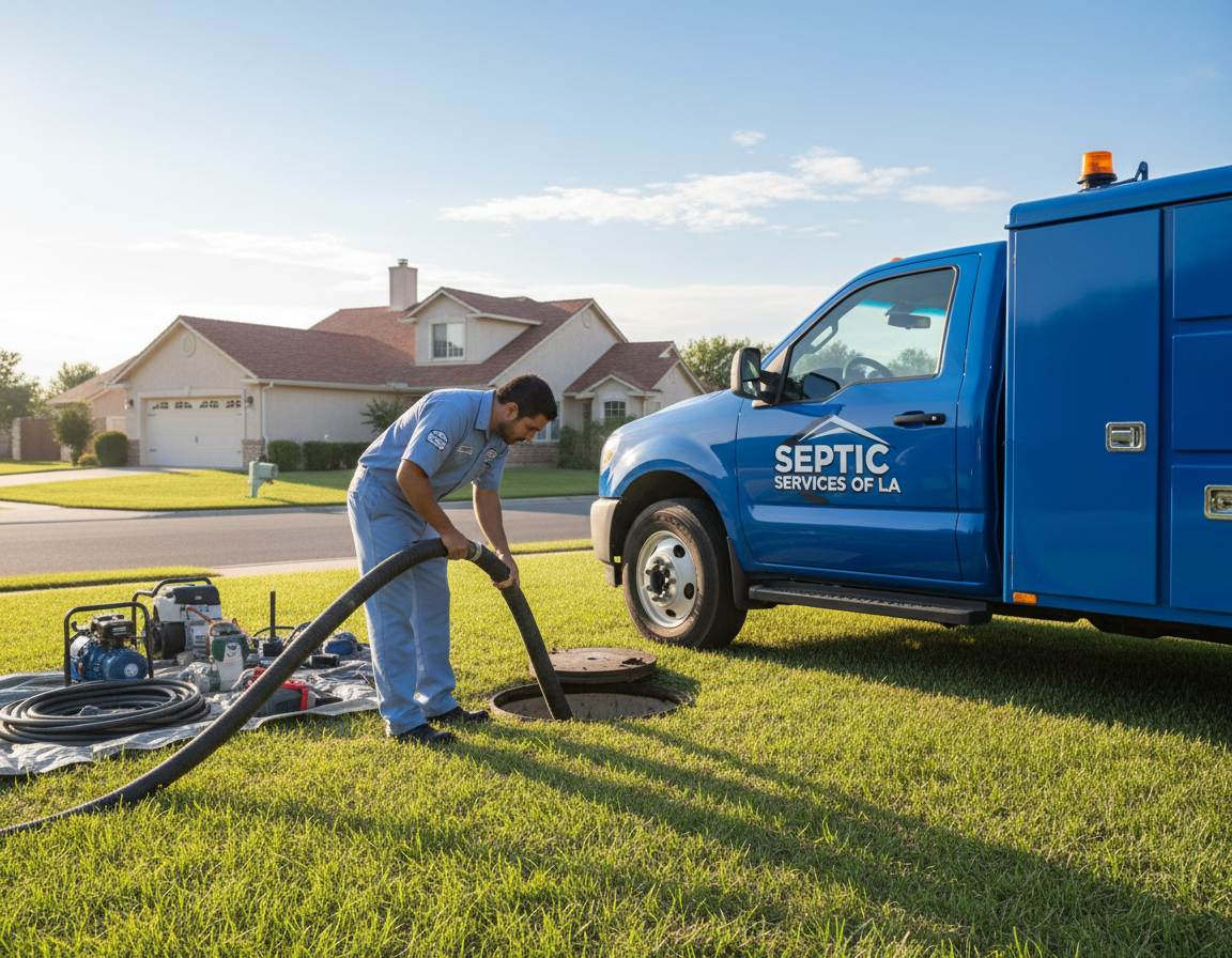 Septic Emptying in Los Angeles